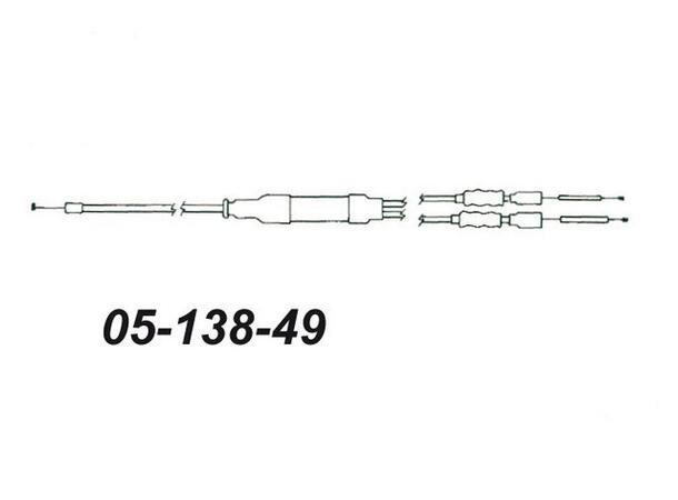 Gasswire Yamaha Dobbel 88R2631100 OEM: 88R2631100 